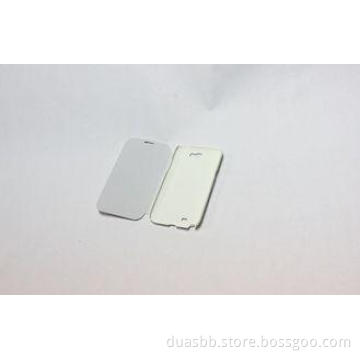 White Leather Mobile phone Cases For Samsung N7100